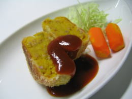 かぼちゃのコロッケ(普通食)