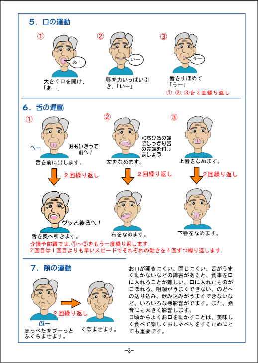 リハビリ 嚥下体操 山部歯科医院 嚥下障害支援サイト スワロー